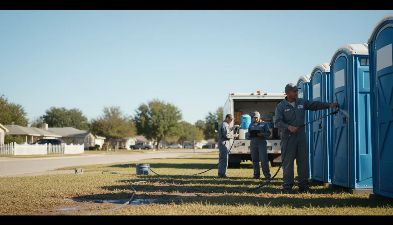 Long-Term Portable Toilet Rental in Kings Mills, OH near me